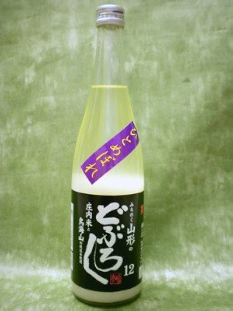 まっくろくろドブ沼商品 みちのく山形のどぶろく 黒どぶ【ひとめぼれ使用】（濃厚タイプ